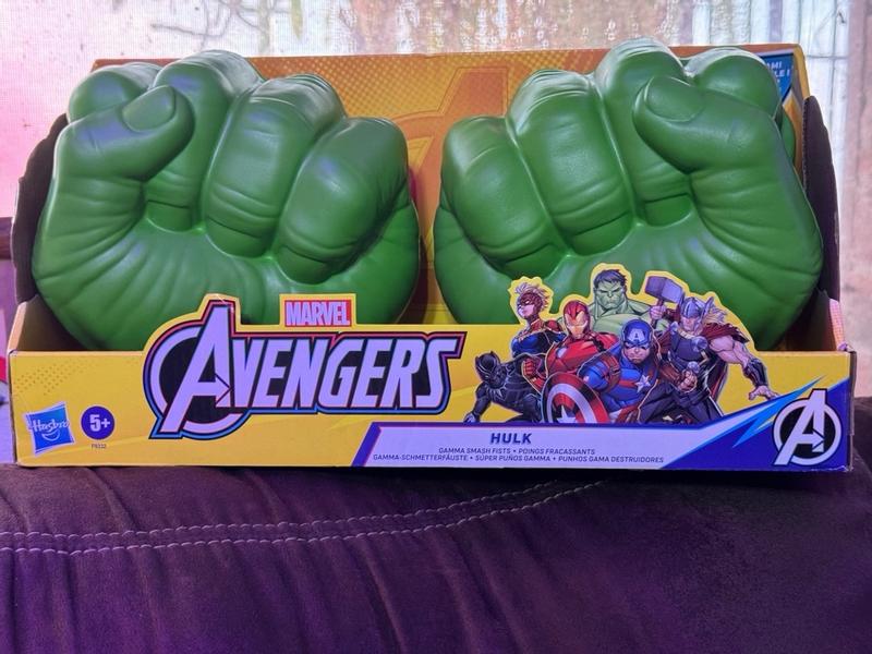 Hulk Ironman Spiderman Mains Boxe Poing Gant Avengers Enfants Jouets Cadeau  de Noël