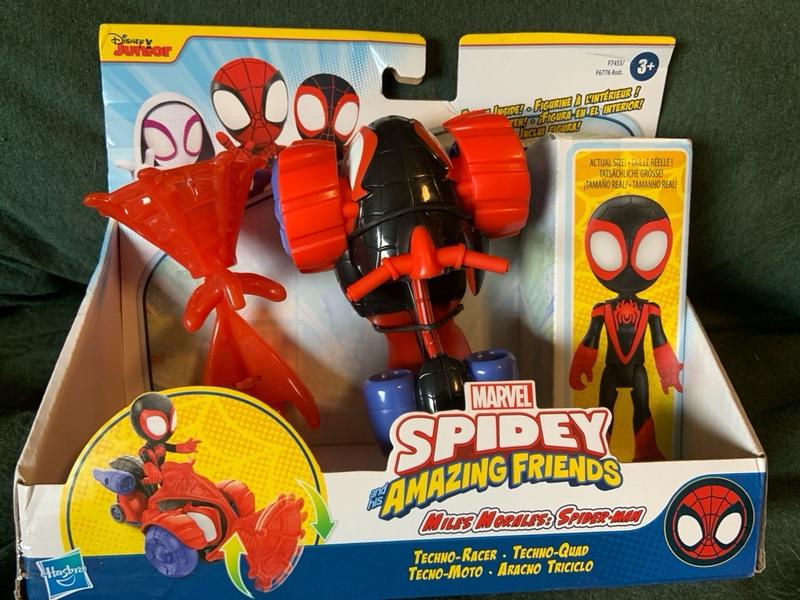 Spidey and His Amazing Friends Marvel Miles Morales- Spider-Man Techno  Racer Set - Macy's