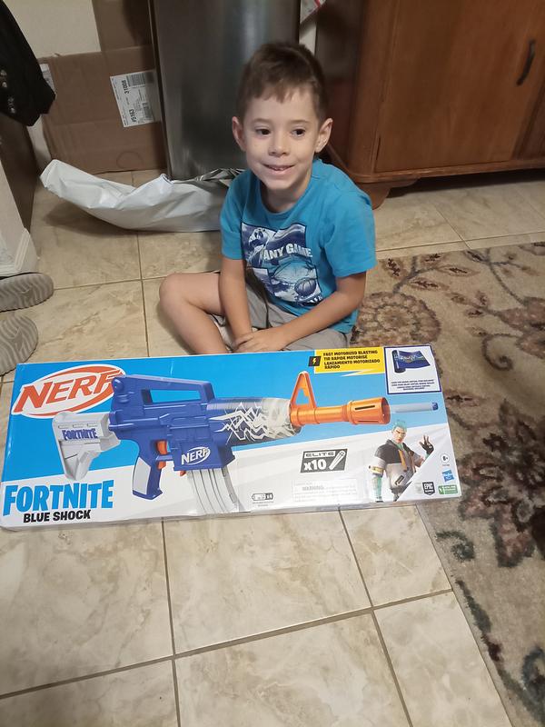 His New Nerf Gun