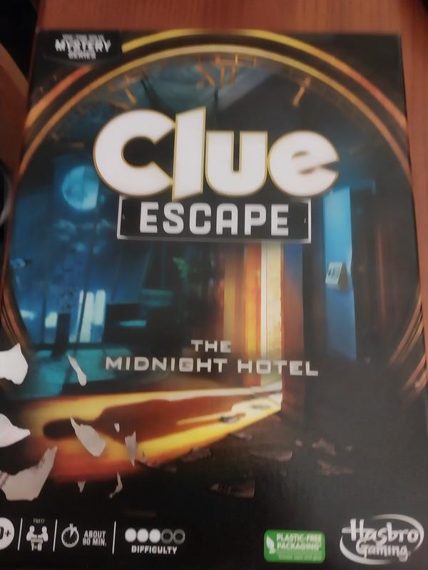 Cluedo Escape The Midnight Hotel Board Game