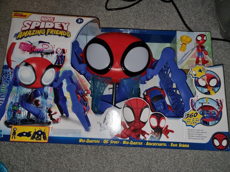 Quartier toile Spider-Man de Spider-Man et ses amis extraordinaires de  Marvel Playskool, 3 ans et plus