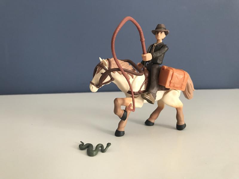 Indiana Jones Worlds of Adventure Indiana Jones with Horse Figure 