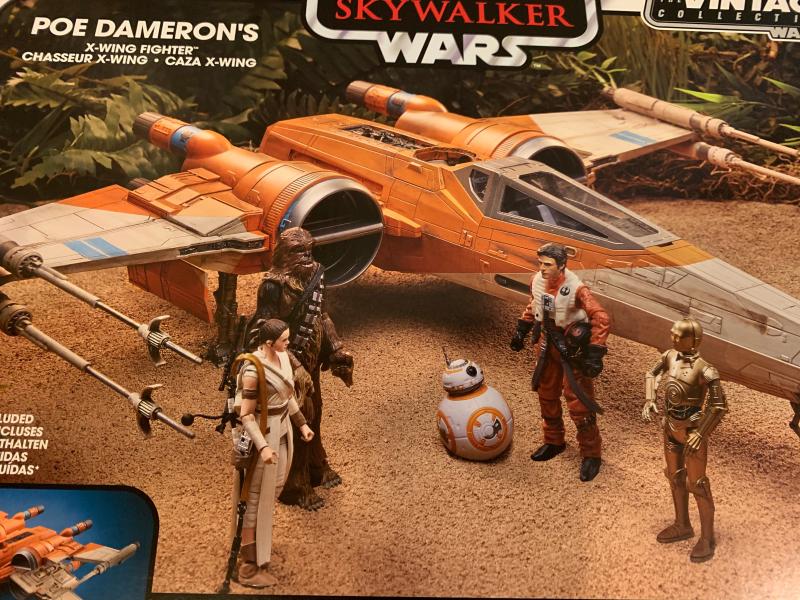 Poe dameron x wing vintage collection hotsell