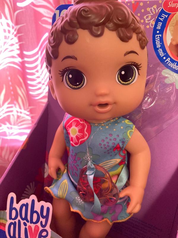 Hasbro Baby Alive Baby Lil Sounds Interactive Brown Hair Baby Doll 1 Ct Pick N Save