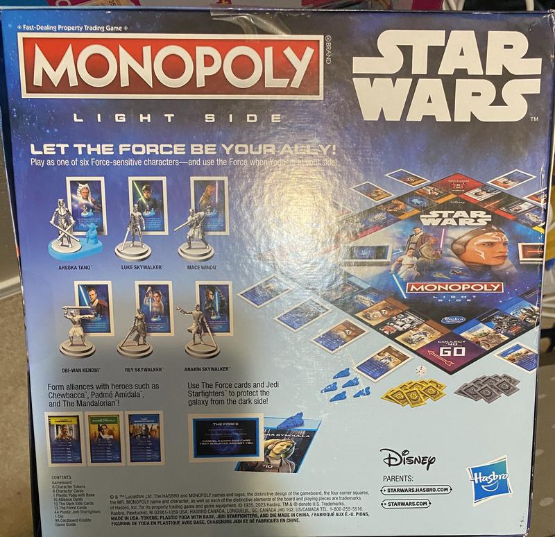  Hasbro Gaming Monopoly: Star Wars Return of The Jedi Board Game  for 2-6 Players, Inspired by Return of The Jedi Movie, Game for Families  and Kids Ages 8+ ( Exclusive) 