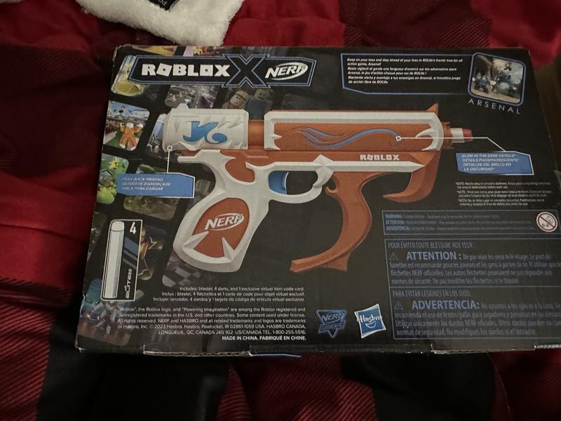 Lança Dardos Nerf Roblox Arsenal Soul Catalyst F6763 Hasbro