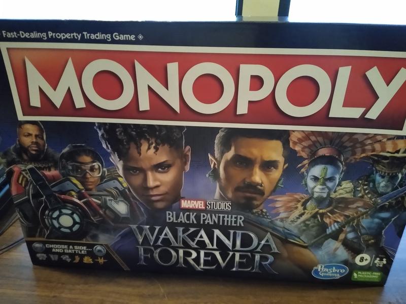  Hasbro Gaming Monopoly: Marvel Studios' Black Panther