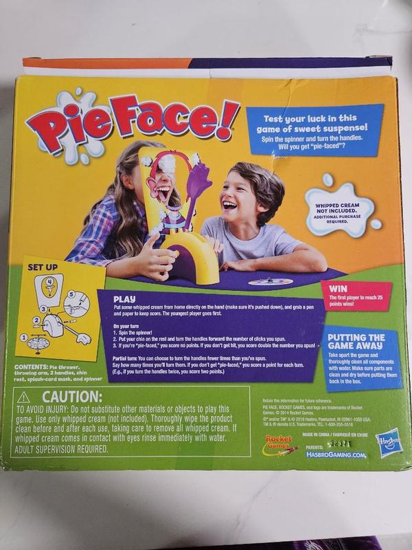 Hasbro Gaming Pie Face Game for Kids - Macy's