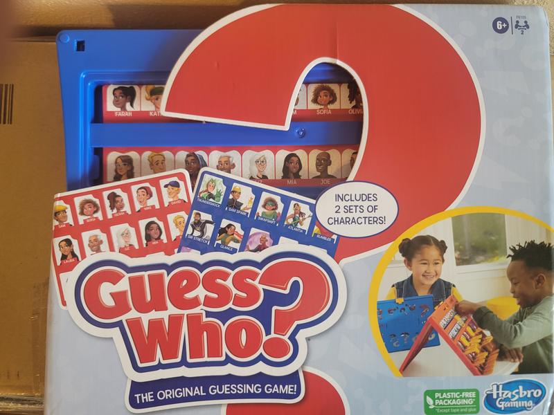 Guess Who? Original Guessing Game, Board Game for Kids Ages 6 and Up For 2  Players - Hasbro Games