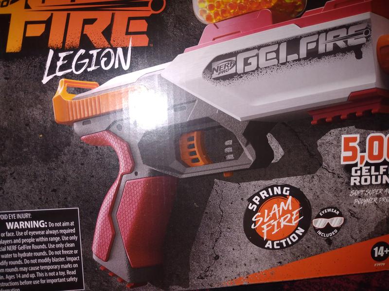 Nerf pro gel fire!