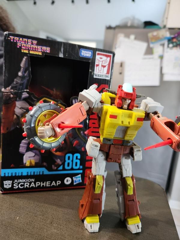 Transformers Studio Series 86-24 Junkion Scrapheap – Action Figure 16,5 Cm – Da Robot A Moto