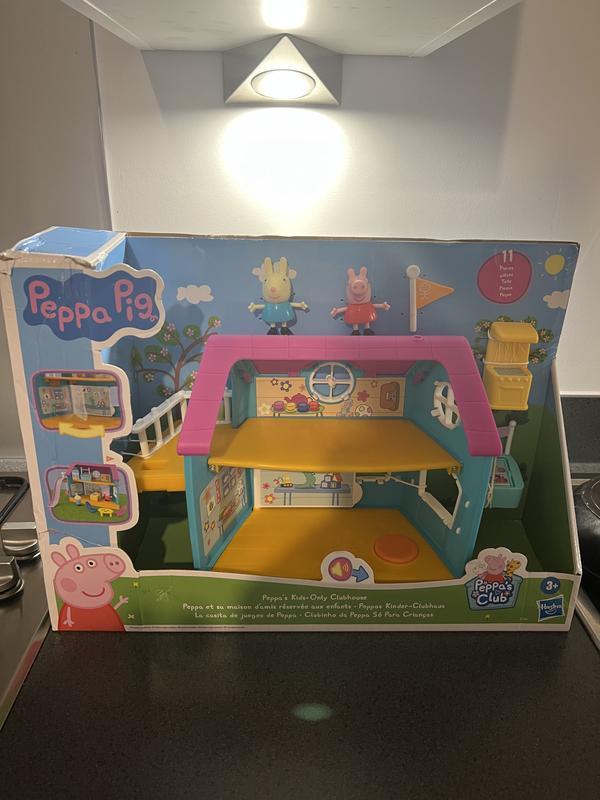 Peppa Pig Peppa's Club Peppa's Kids-Only Clubhouse Preschool Toy; Sound  Effects; 2 Figures, 7 Accessories; Ages 3 and Up - Peppa Pig