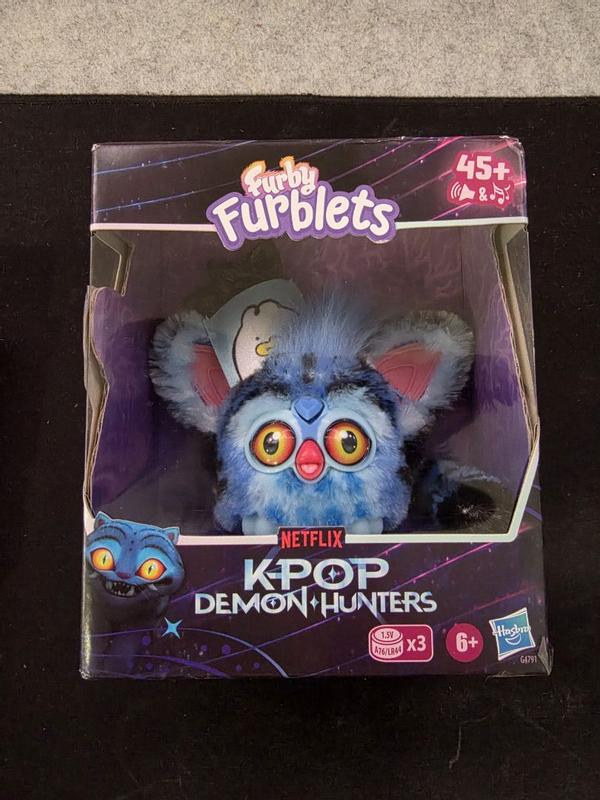 Furby Furblets K-Pop Demon Hunters Derpy Tiger Interactive Toy by