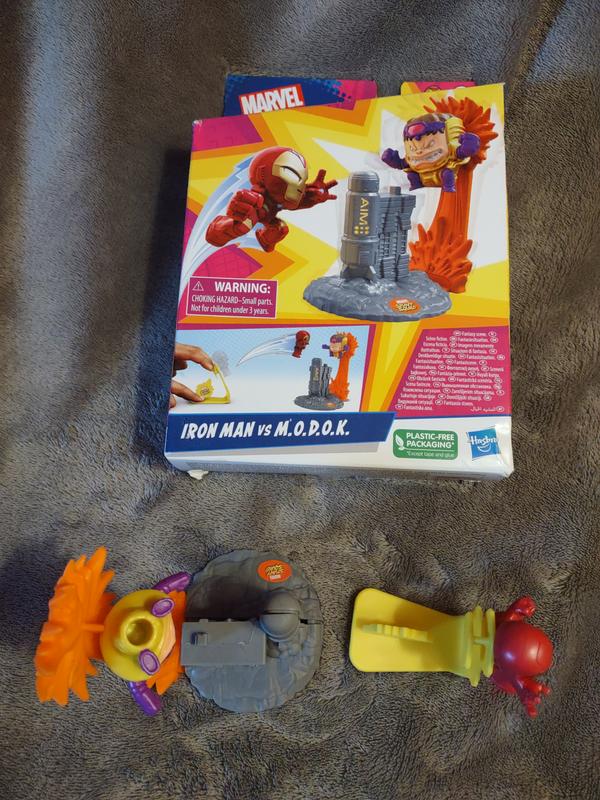 Imaginext iron deals man playset