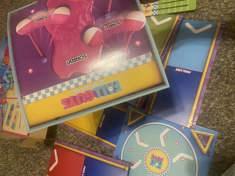 Sorry! Sliders Fall Guys Ultimate Knockout Board Game for Kids Ages 8 and  Up, Exciting Twist on the Classic Hasbro Family Board Game - Hasbro Games