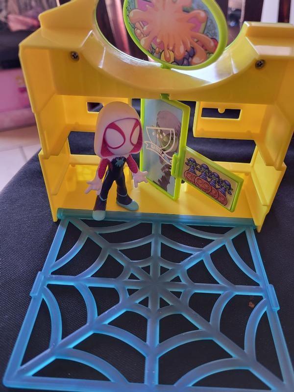 Marvel Spidey and His Amazing Friends City Blocks Ghost Spider Supermarket,  Kids Playset - Marvel