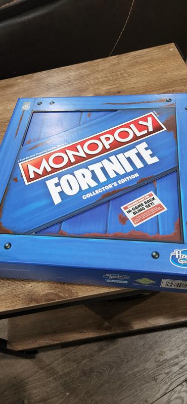 Monopoly: Fortnite Collector's Edition Board Game Inspired by Fortnite  Video Game, Board Game for Teens and Adults, Ages 13 and Up