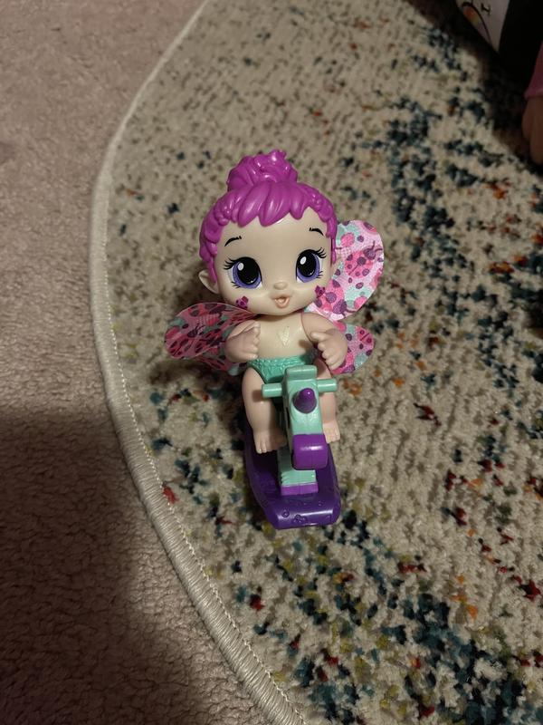 Fairy on rocking horse