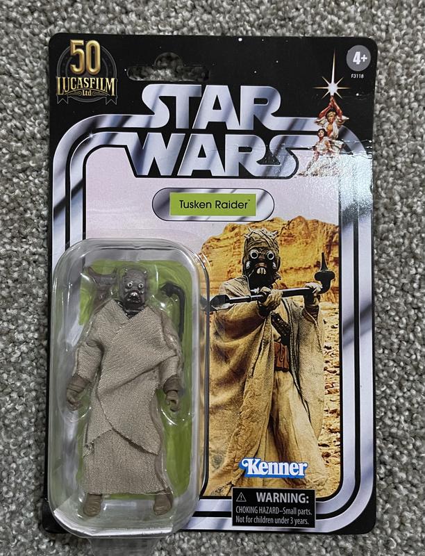 Star Wars The Vintage Collection Tusken Raider Toy, 3.75-Inch