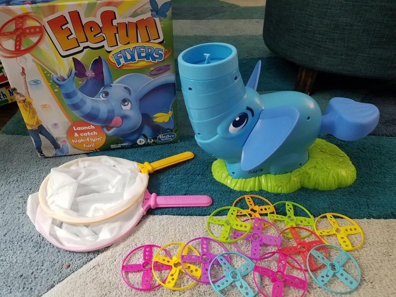 Elefun Flyers Butterfly Chasing Game for Kids Ages 4 and Up, for 1
