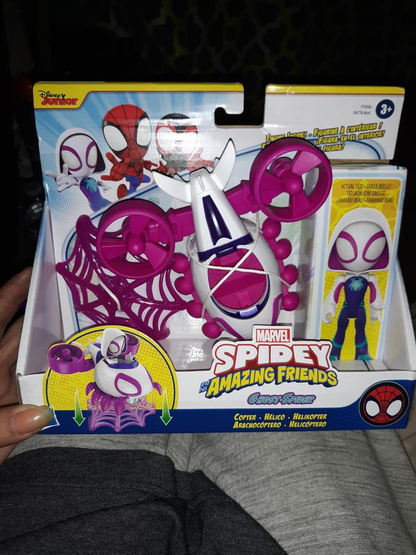 Marvel Spidey and His Amazing Friends Ghost Spider Copter Set – Hasbro Pulse