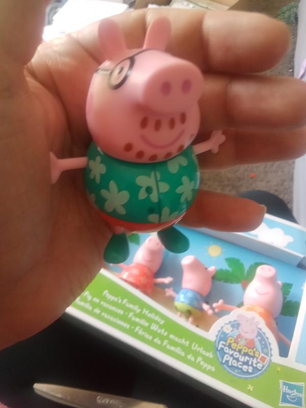 Peppa Dia De Sorvete Com A Família Pig - F2171 - Hasbro - Real