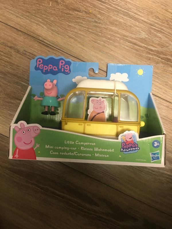 Peppa Pig Peppa's Adventures Little Campervan, with 3-inch Peppa