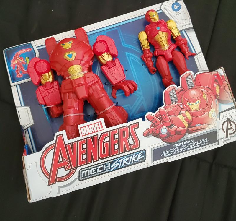 Hasbro Marvel Avengers Mech Strike 8-inch Super Hero Action Figure Toy  Ultimate Mech Suit Iron Man, For Kids Ages 4 And Up - Marvel