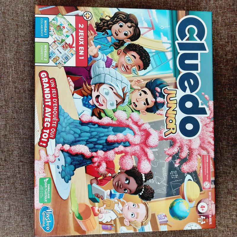 Clue Junior Game, 2-Sided Gameboard, 2 Games in 1 – ONYT