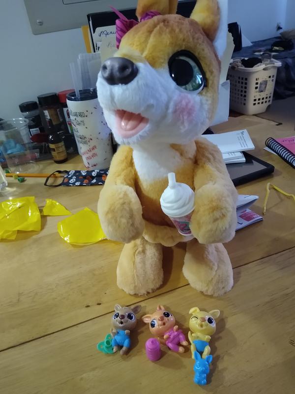 Mama & her Joey's! They all have an accessory too.