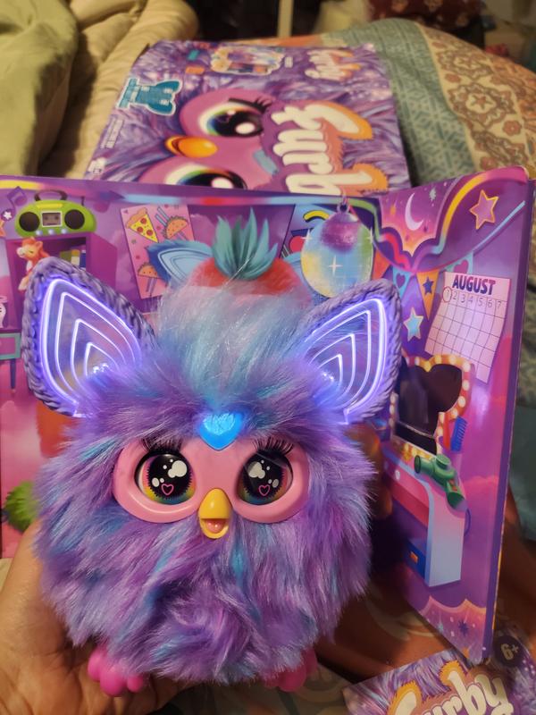 Hasbro Furby violet interactif : Le compagnon parfait pour votre enfant -  MesCadeaux