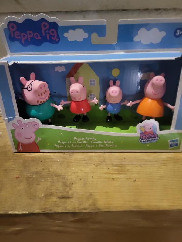 Peppa the Pig and family.