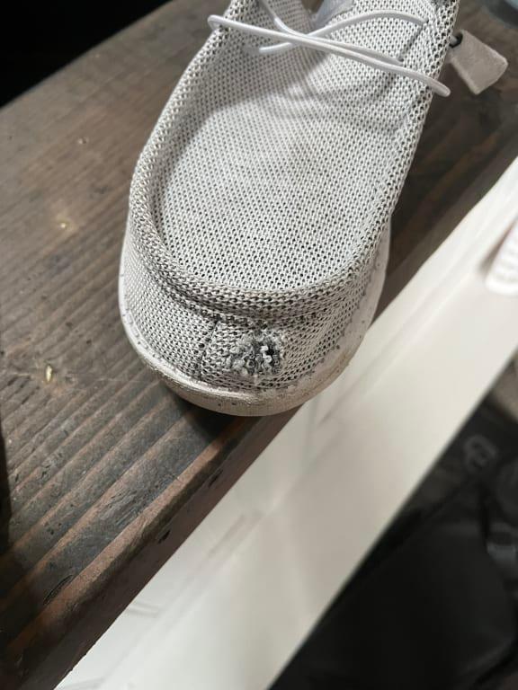 Photo submitted with review of product