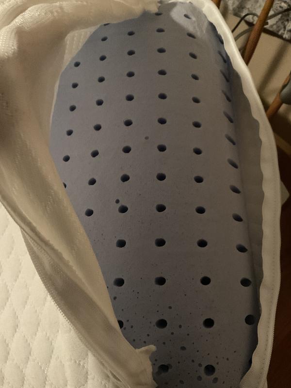 The aerated foam pillow insert