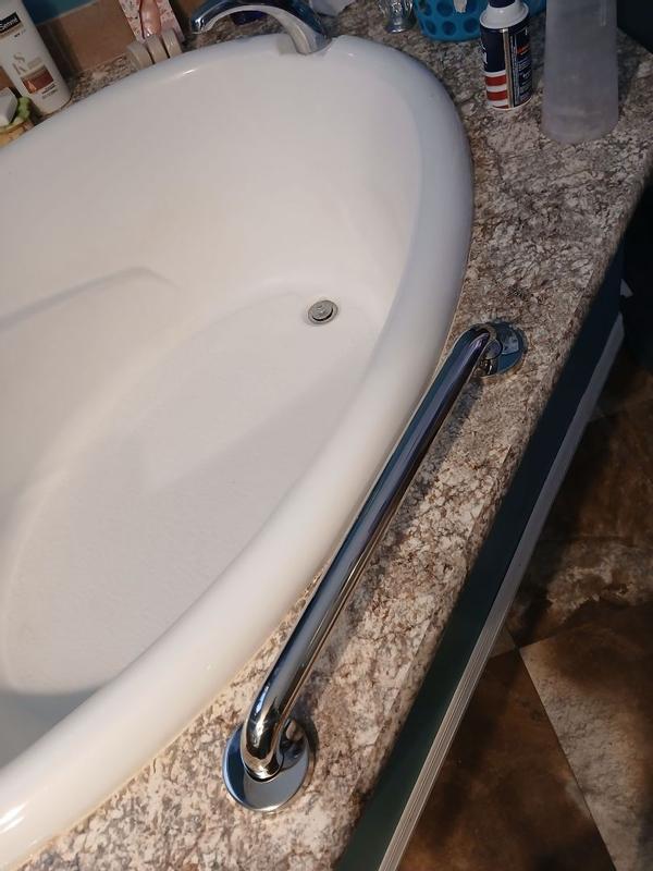 HealthCraft Easy Mount 24-in Stainless Steel Wall-mount ADA Compliant ...