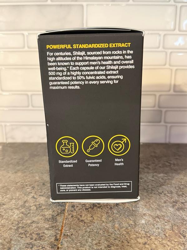 thumbnail interactive-video image 1 of Pure Shilajit 10,000mg Supplement – Natural Fulvic Acid, Immune & Anti-Aging Support (150 Capsules) 1 of 5
