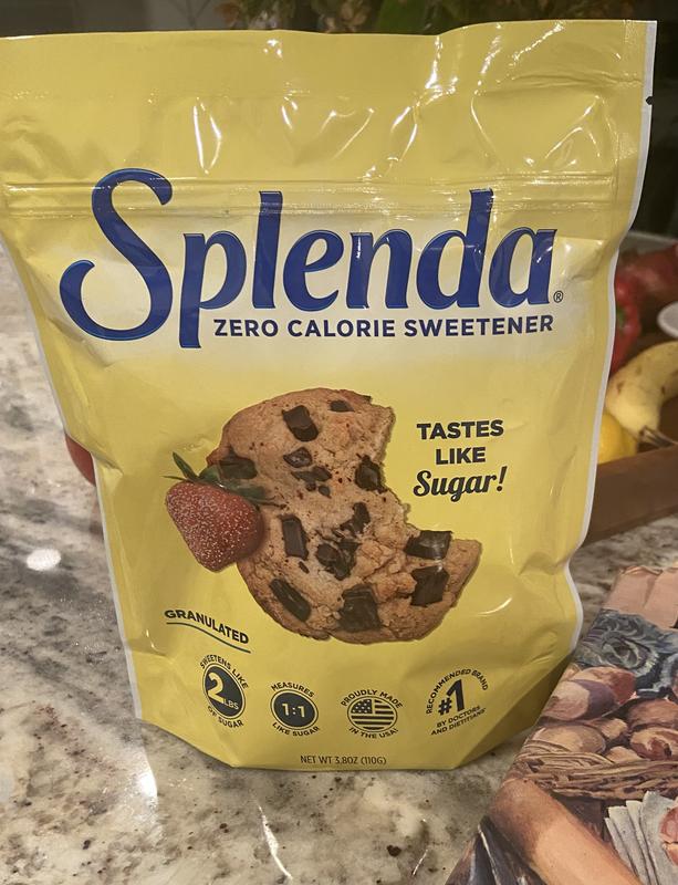 Splenda Zero Calorie Granulated Sweetener, 9.7 oz. Resealable Pouch