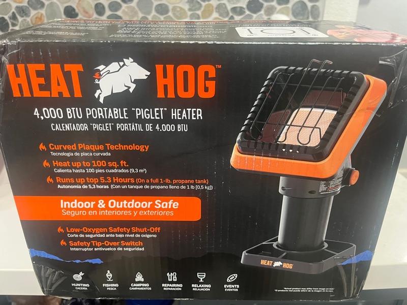 4,000 BTU Portable Heater | Heat Hog