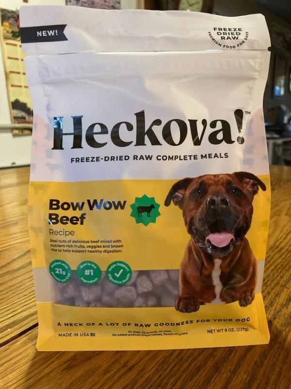 ドッグフード bow Bow Wow Beef Dog Food: 21g of protein per cup