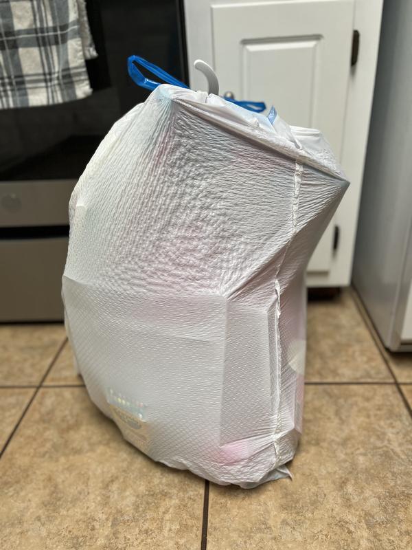 Hefty 13-Gallons Lemon White Polypropylene Kitchen Drawstring Trash Bag (100-Count) | E88610