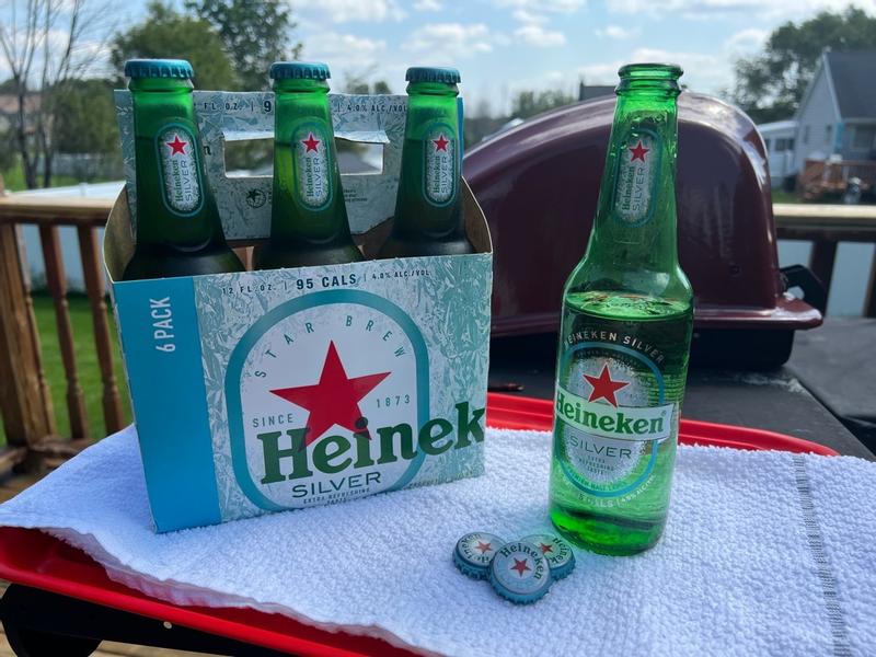 Heineken Silver 6pk 12oz Btl 4% ABV