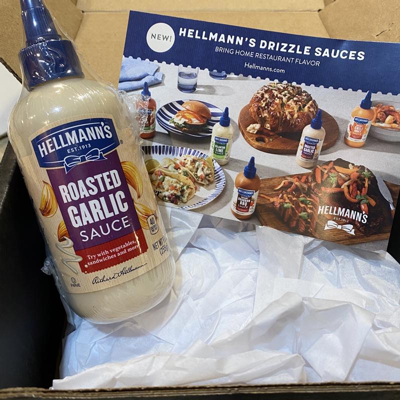 Hellmann's Sauce Roasted Garlic, 9 oz