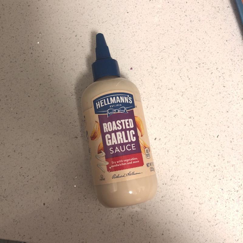 Hellmann's Sauce Roasted Garlic, 9 oz