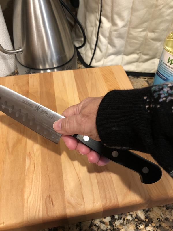 My new santoku knife