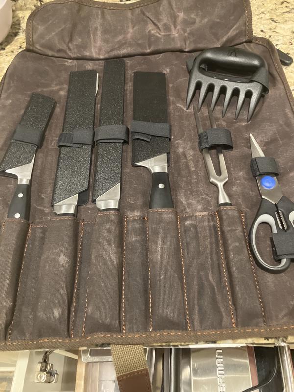 Knifes packed away