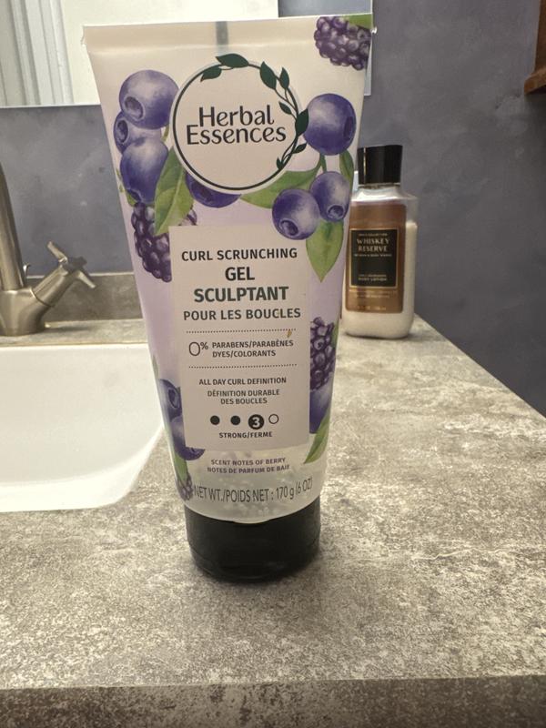 Anti-Frizz Strong Hold Curl Scrunching Gel | Herbal Essences