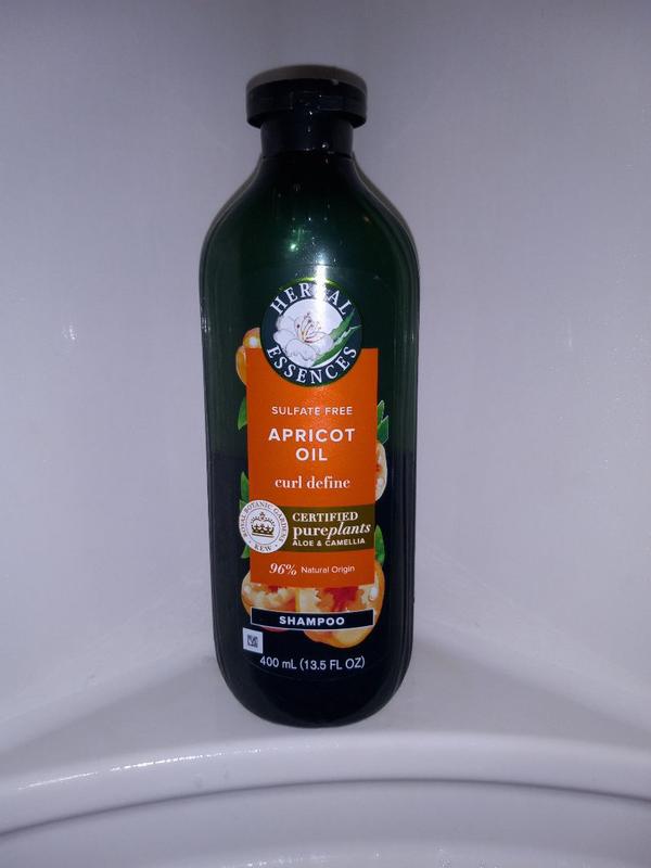 Herbal Essences Apricot Oil Sulfate Free Shampoo, Defines Curls