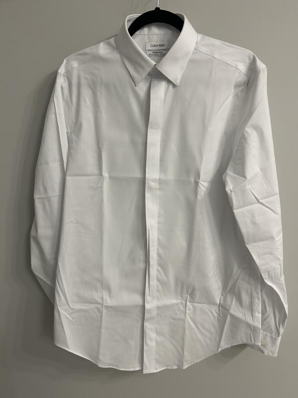 Deals CALVIN KLEIN XL Infinite Color Sustainable Slim Fit Dress Shirt