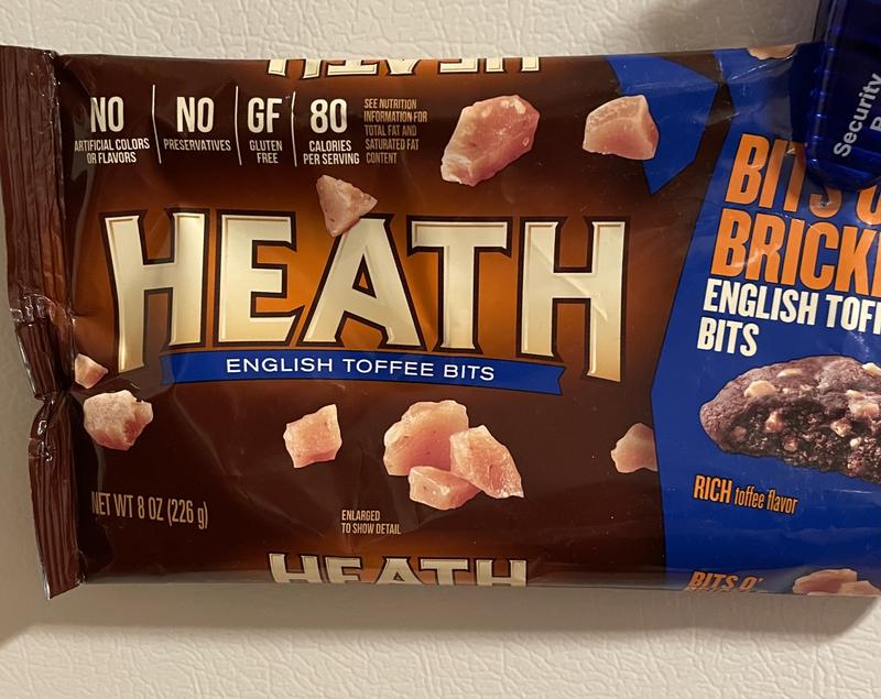 HEATH Milk Chocolate English Toffee Baking Bits Bag, 1 bag / 8 oz - Fry's  Food Stores