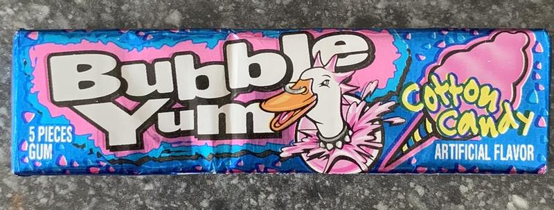 BUBBLE YUM Original Flavor Chewy, Bubble Gum Packs, 2.82 oz (12 Count)